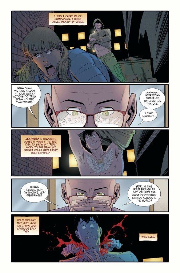 Interior page I was a Fashion School Serial Killer issue 1